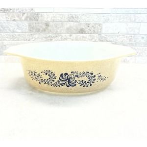 Vintage Pyrex Homestead 1 ½ Qt. Oval Casserole Dish #043